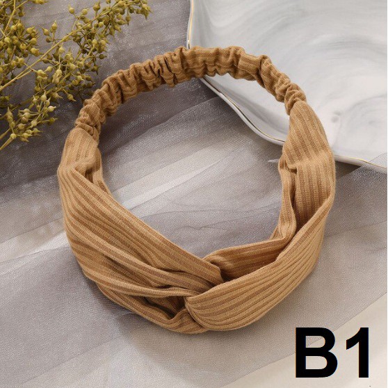 Băng Đô Turban nữ gân chất liệu thun thời trang | BigBuy360 - bigbuy360.vn