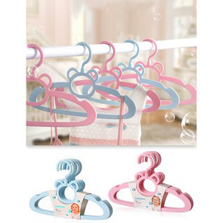 Set 5 móc treo quần áo cho bé xoay được 180 độ - Hàng chính hãng Babyhop