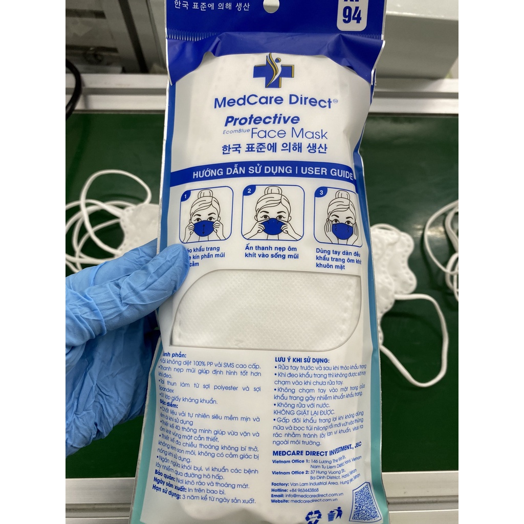 Khẩu trang y tế KF94 - MEDCARE DIRECT