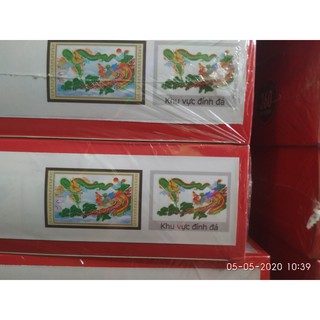 Tranh đính đá Long phụng sum vầy 77678