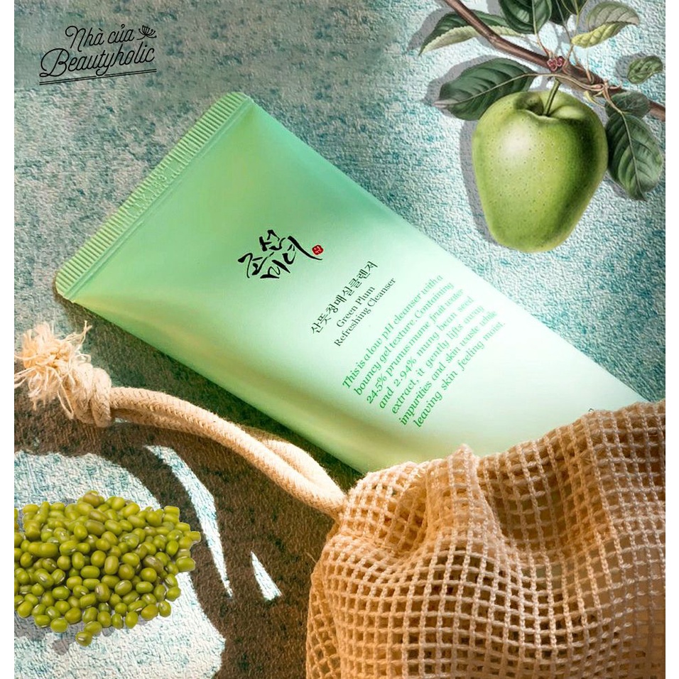 Sữa rửa mặt mận xanh Beauty Of Joseon Green Plum Refreshing Cleanser