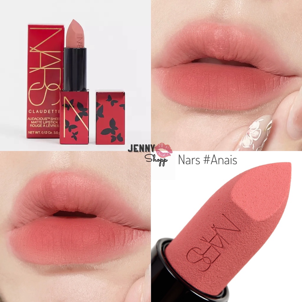 Son Thỏi Nars Audacious Sheer Matte Lipstick