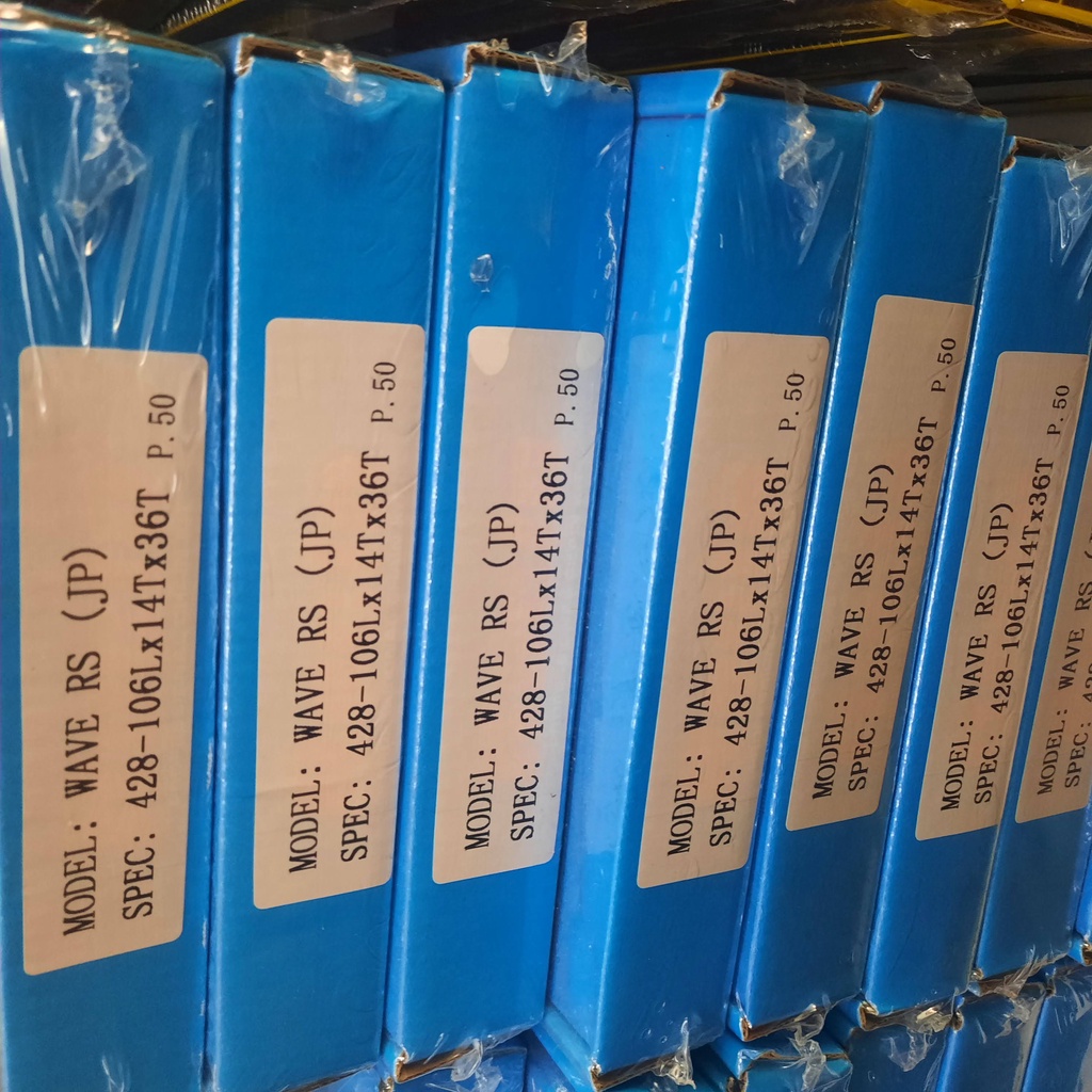 Bộ nhông sên dĩa chính hãng RECTO Thailand dành cho Dream / Wave / RS/ Future