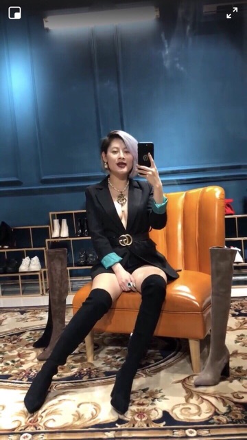 Bốt đùi lót lông loại 1