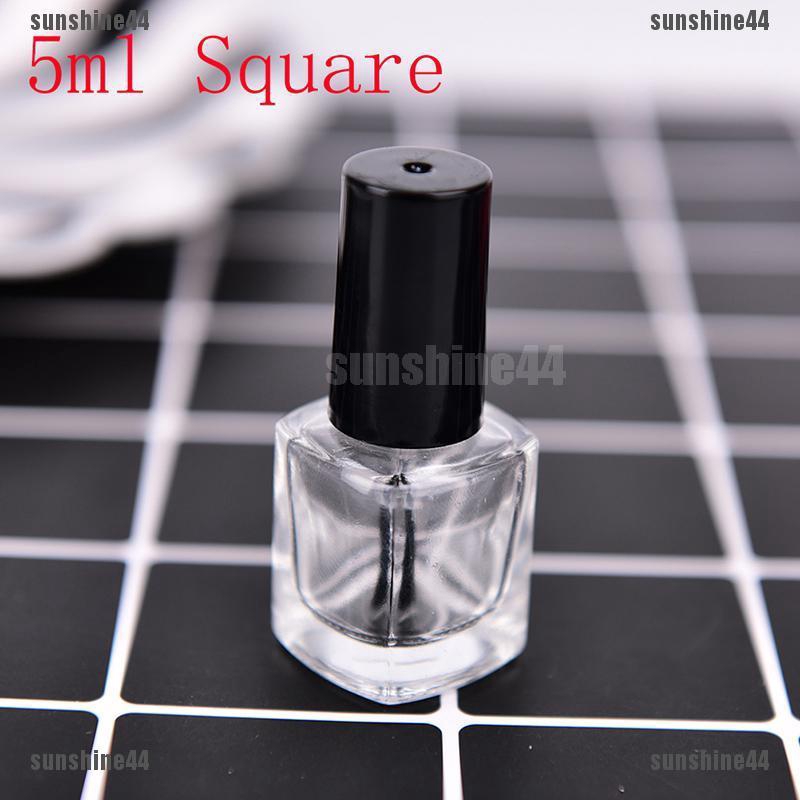 1 Lọ Thủy Tinh Rỗng 5ml Đựng Sơn Móng Tay Có Nắp