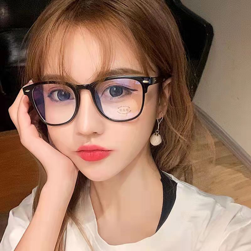 Kính Bảo Vệ Mắt Chống Tia Sáng Xanh Phong Cách Retro Hàn Quốc