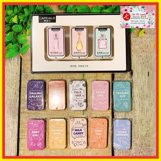 SET 3 Hộp Nước Hoa Khô Bỏ Túi 3 Mùi Hương L'apeialo