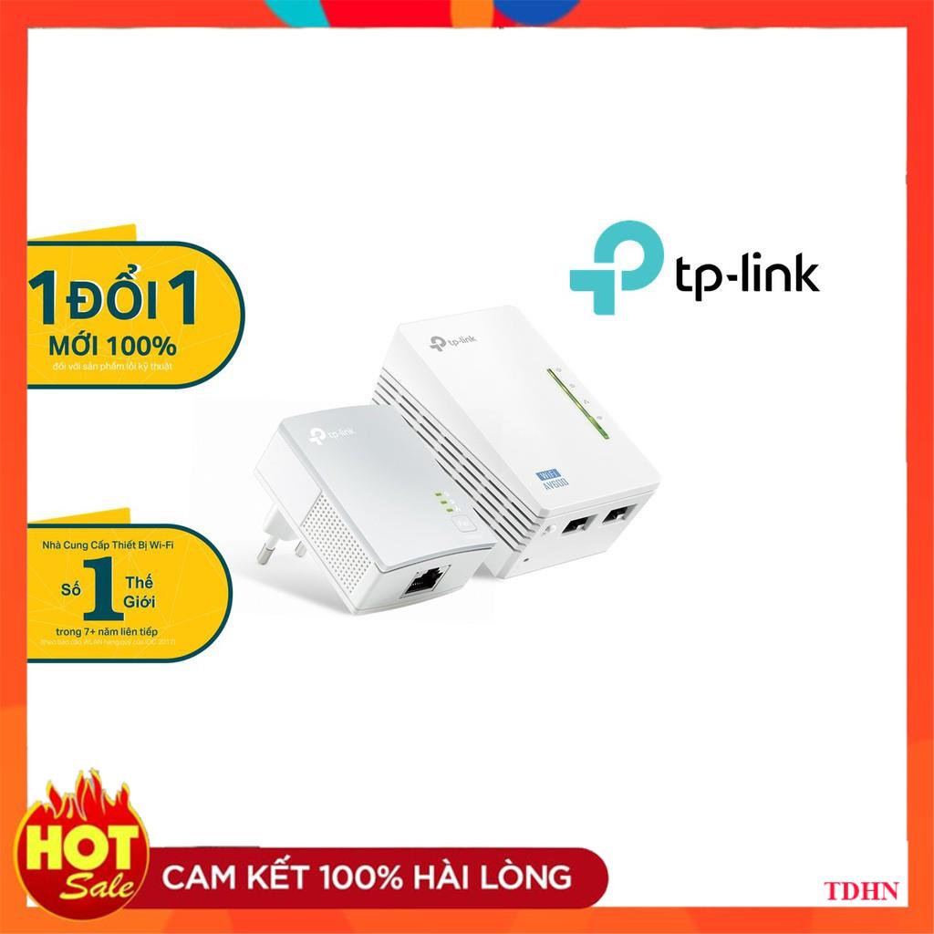 TP-Link Bộ mở rộng Internet qua đường dây điện Wi-Fi Chuẩn N 300Mbps AV600-TL-WPA4220KIT- Hãng phân phối chính thức