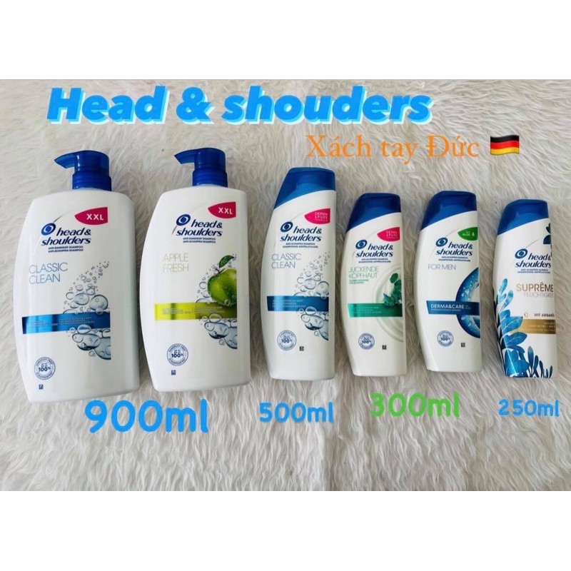 Dầu gội Head&Shoulder - hàng Đức