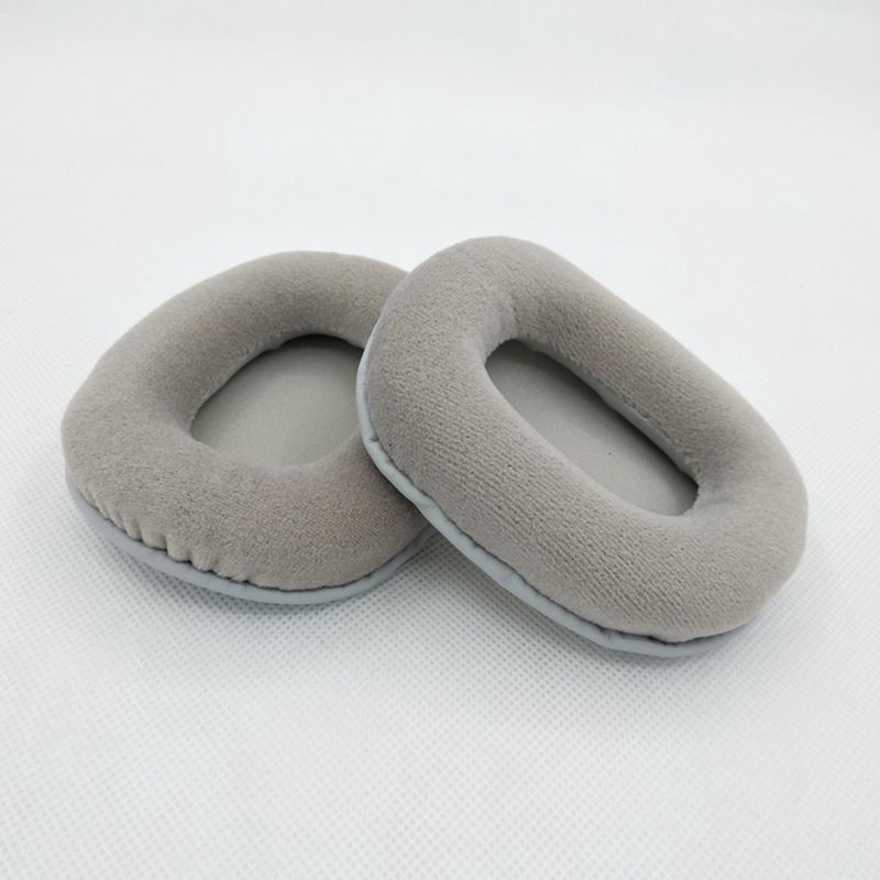 YXA♥ 2Pc Velvet Velour Earpad Earmuff Cushion For for ATH-M50 M50S M50X M40 M40S M40X