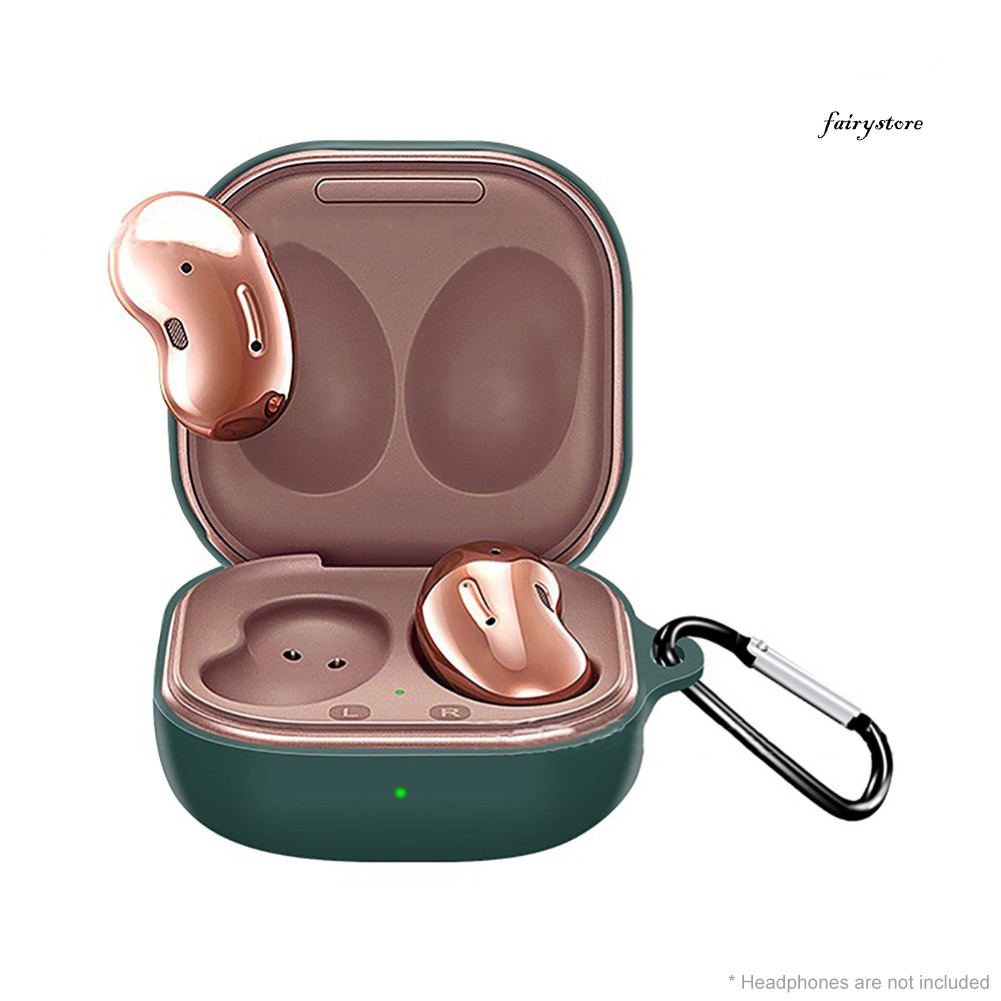 Fs Vỏ Bảo Vệ Hộp Đựng Tai Nghe Airpods Bằng Silicon Chống Sốc Chống Rơi Kèm Móc Khóa Tiện Dụng