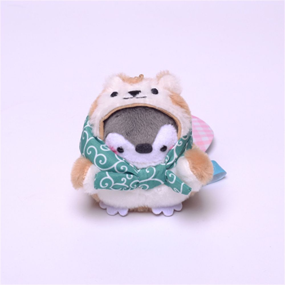 Móc Khóa Hình Chim Cánh Cụt Nhồi Bông 8cm Dễ Thương