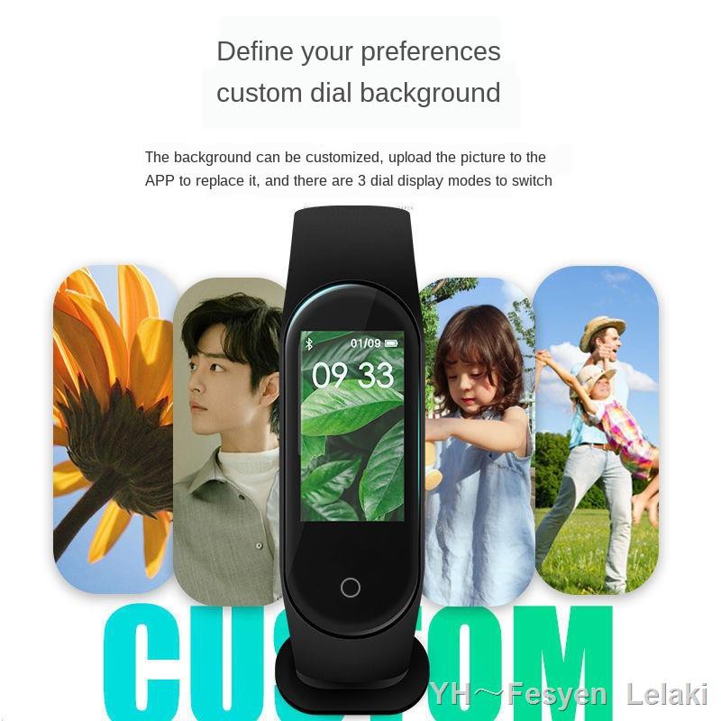 Đồng Hồ Thông Minh Đếm Bước Chân Cho Xiaomi Oppo Huawei Vivo Apple