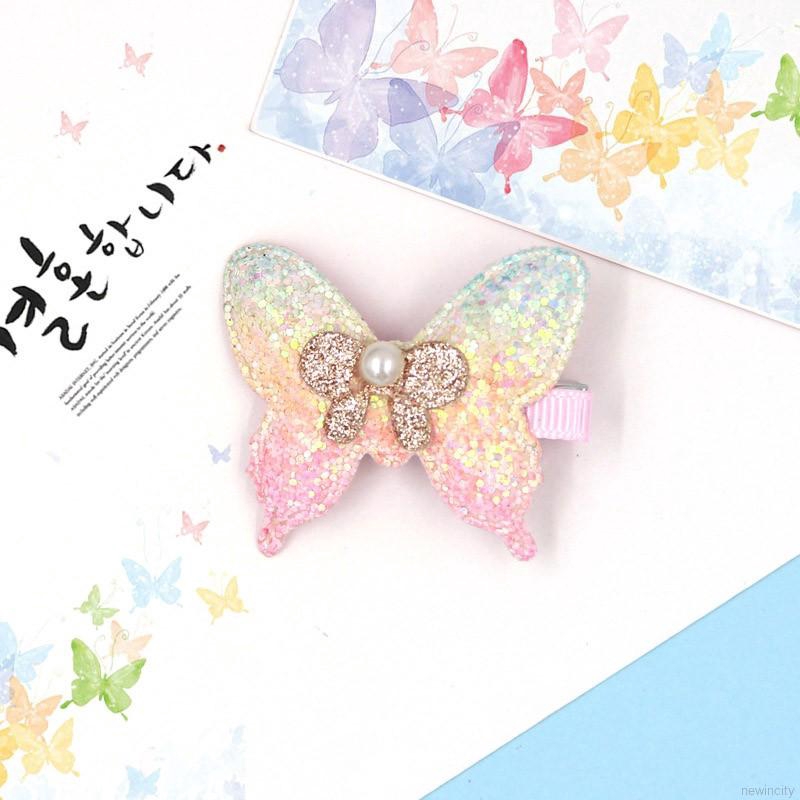 Kẹp tóc ngọc trai cho bé gái