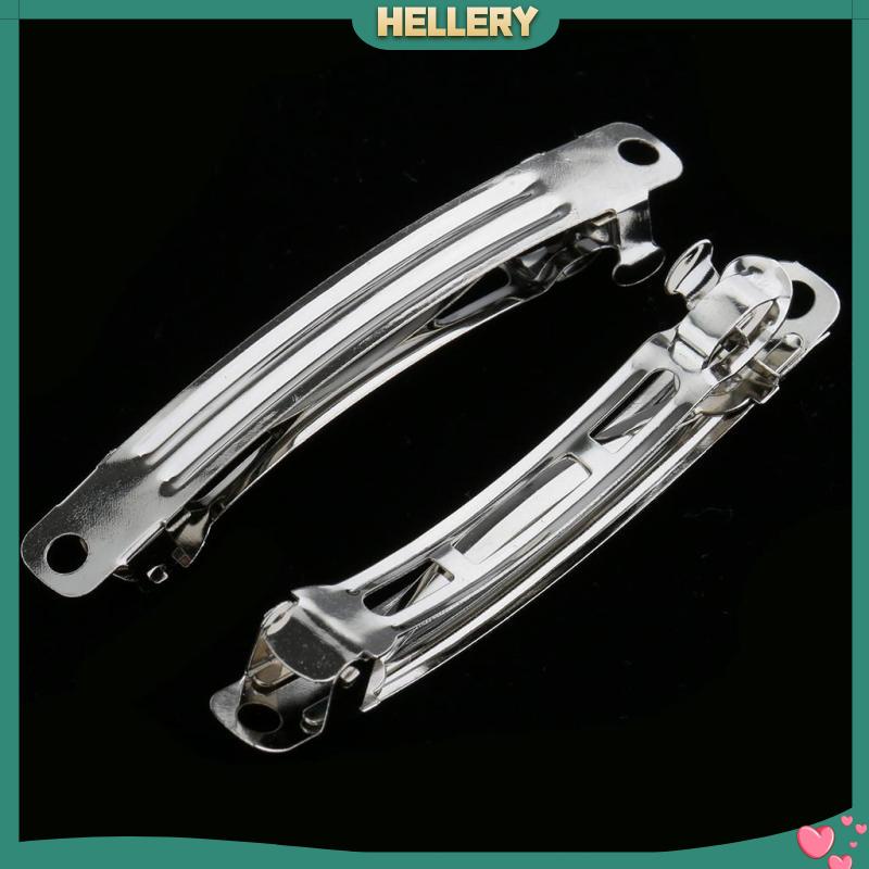 Set 50 Kẹp Tóc Kim Loại Màu Trơn DIY