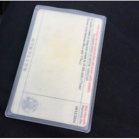 Túi bọc thẻ căn cước công dân điện tử, ngân hàng, thẻ sinh viên chống trầy xước bám bẩn mã VP006
