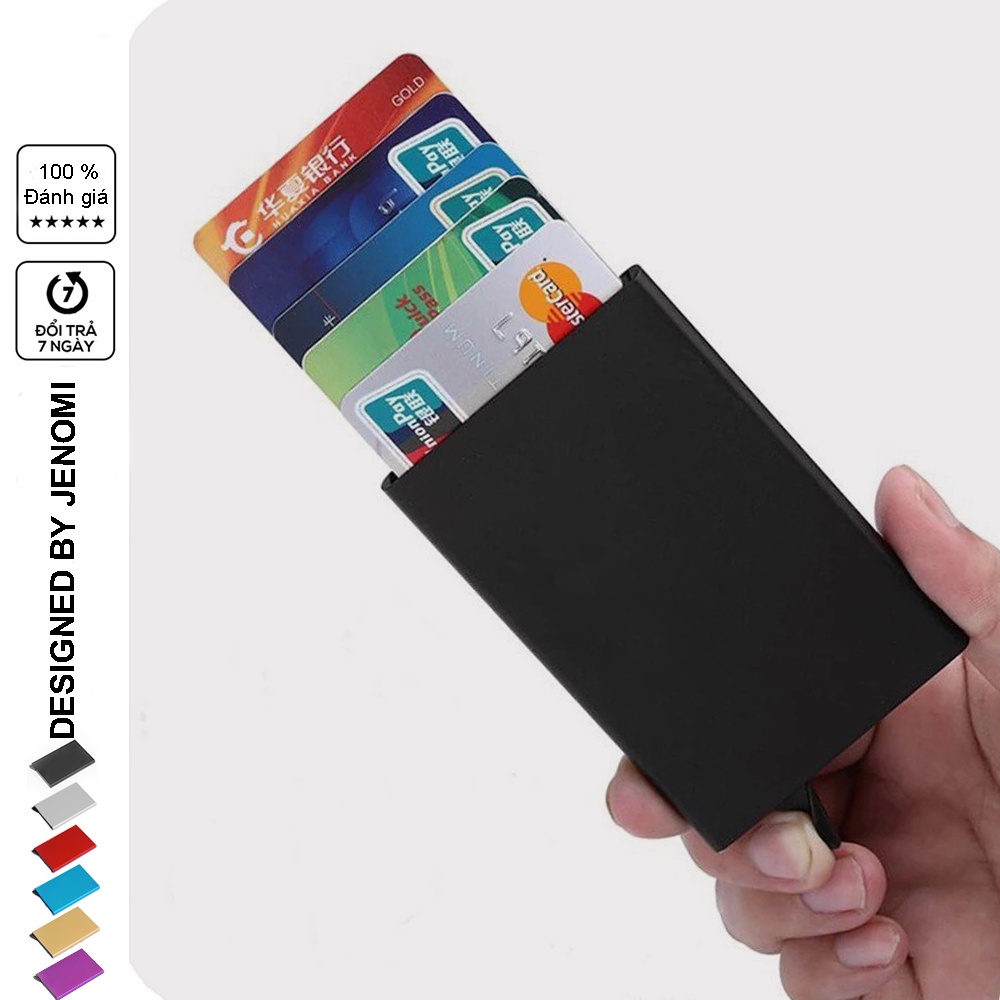 Ví Đựng Thẻ Ngân Hàng ATM, Namecard, CMND, GPLX nhiều ngăn Nhỏ Gọn VD04