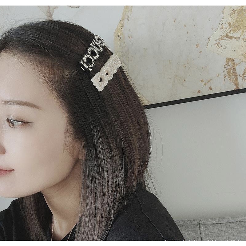 Kẹp tóc gucci đính đá