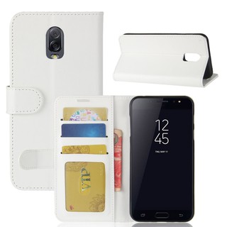 Bao da kiểu ví gập nam châm cho Samsung Galaxy J7 Plus Duo/J7 Prime/A8