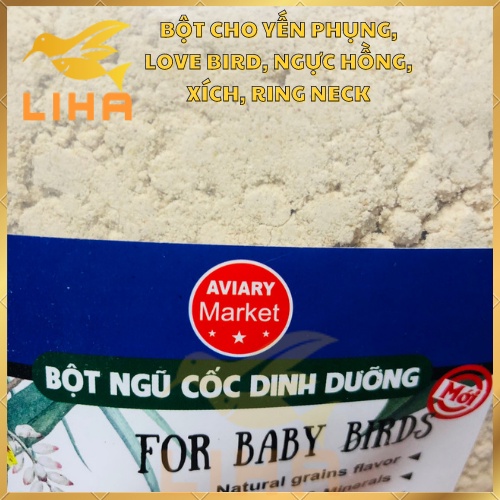 Bột Dinh Dưỡng Vẹt Non 300gr - Bột Cho Vẹt, Xích Con
