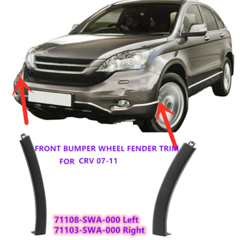 Bộ 2 vỏ chắn bùn cho xe hơi Honda Crv 2007-2011 M6