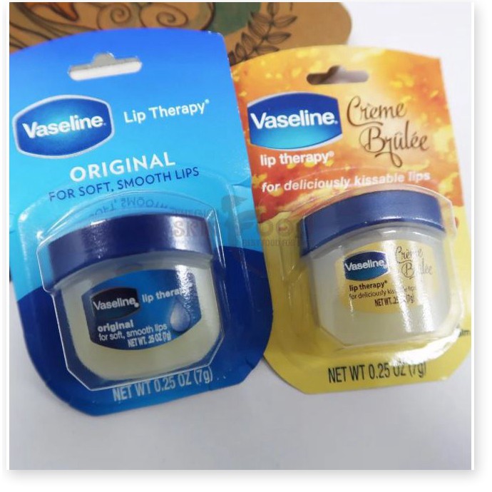 [Mã giảm giá Mỹ phẩm chính hãng] Sáp Dưỡng Môi Hồng Xinh Xắn Vaseline Lip Therapy 7g (Dạng Hũ)