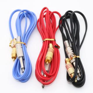 Dây móc silicon 2m giao diện rca chuyên dụng cho máy xăm