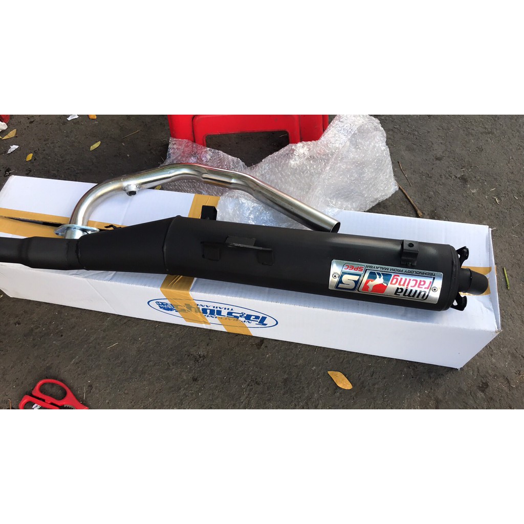 Pô uma gắn xe winner