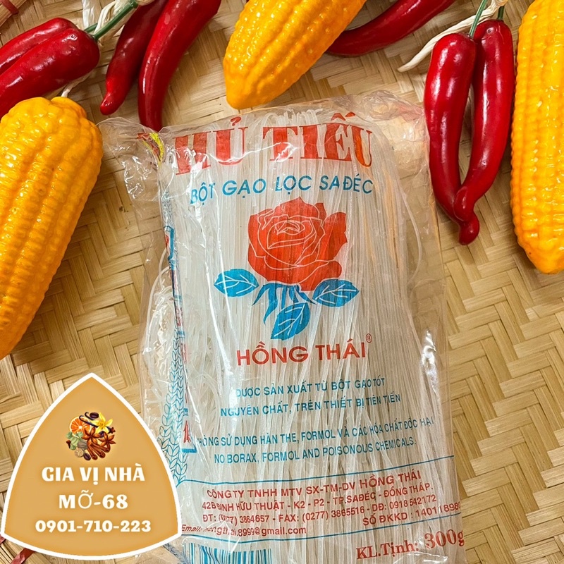 Hủ tíu khô bột lọc Sa Đéc- gói 300gr
