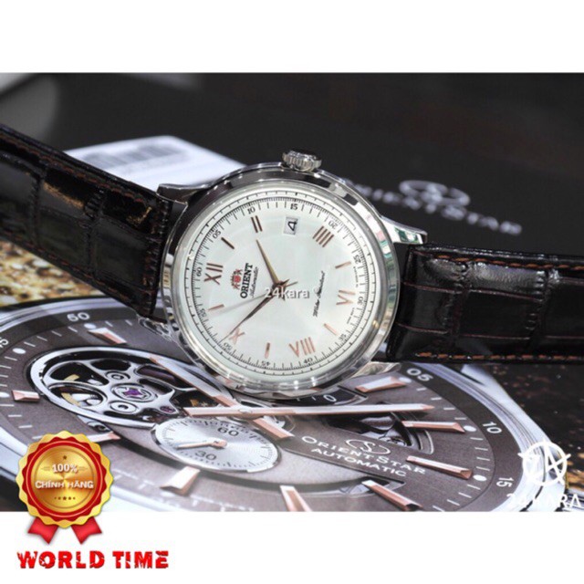 Đồng hồ Nam Chính Hãng Orient Bambino FAC00008W0 , Automatic [Full Box + Sổ BH Toàn Cầu] Dây Da Cao Cấp
