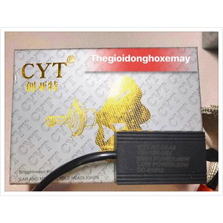 Đèn Pha Led CYT xịn - Chân H4 -2 Tim