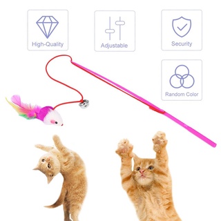 Gậy Đồ Chơi Gắn Lông Vũ Dành Cho Mèo