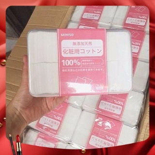 Bông Tẩy Trang Miếng Miniso Nhật Bản