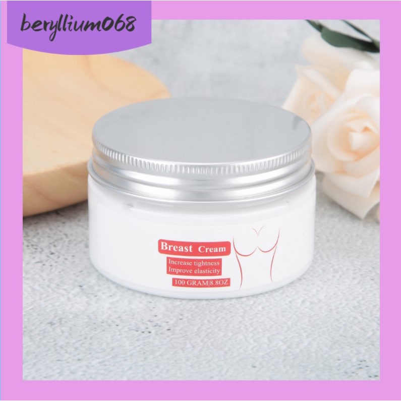 🍨giảm giá🍧 Beryllium068 Dưỡng ẩm làm săn chắc nâng ngực Kem nở ngực săn sóc da 100g
