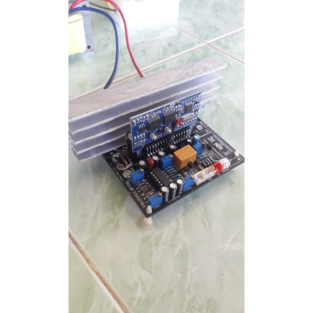 DIY bo mạch kích điện DC - AC sóng sin chuẩn 8FET-TO220