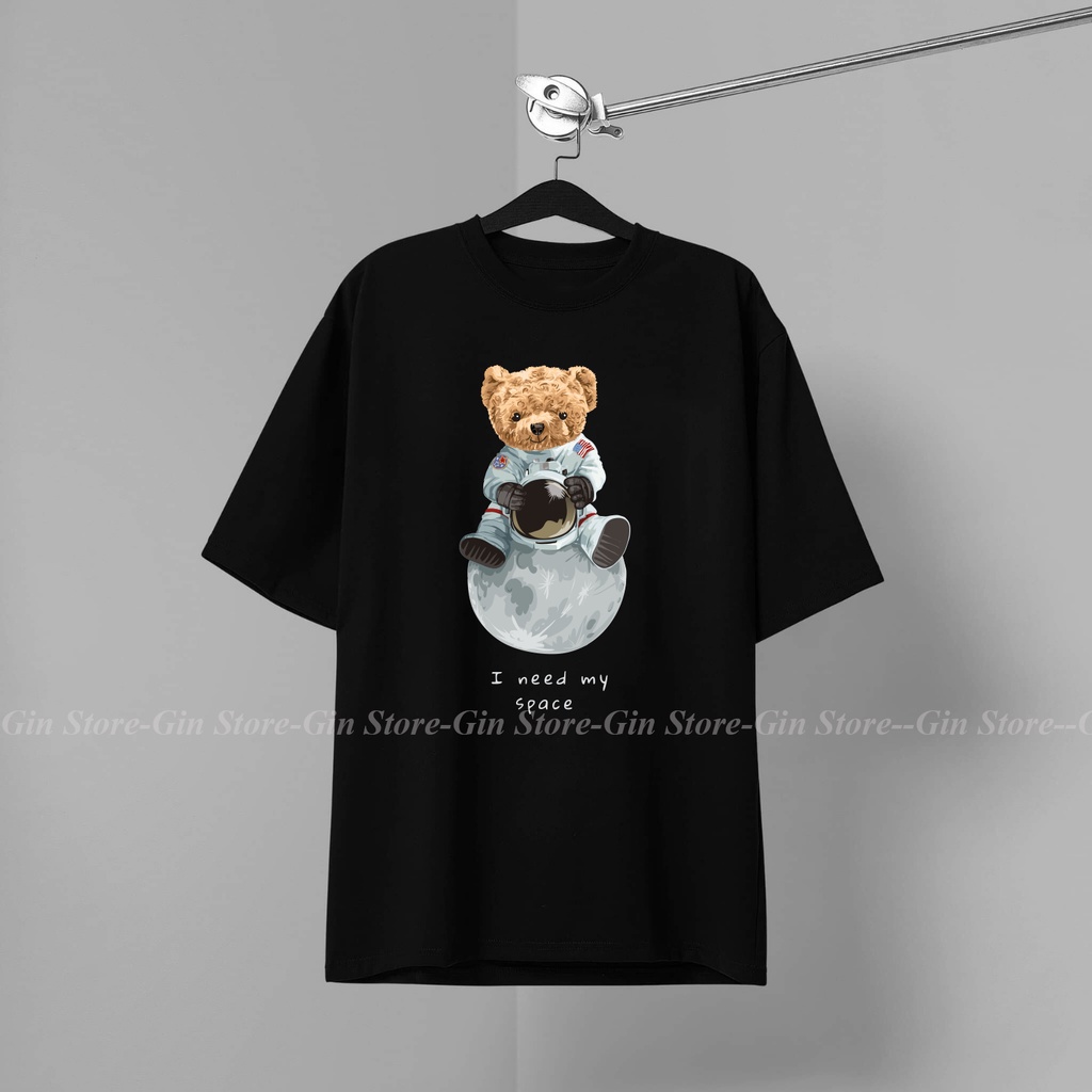 Áo thun hình Gấu 1 HOTTREND BEST SELLER Cotton Co giãn 4 chiều