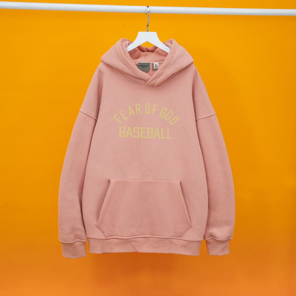 Áo nỉ HOODIE Fear of god baseball Hogoto shop ,Áo hoodie nỉ bông cotton unisex