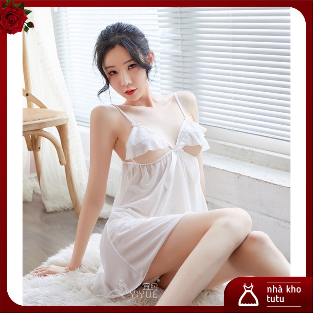 Đầm ngủ ren show V1 gợi cảm L258