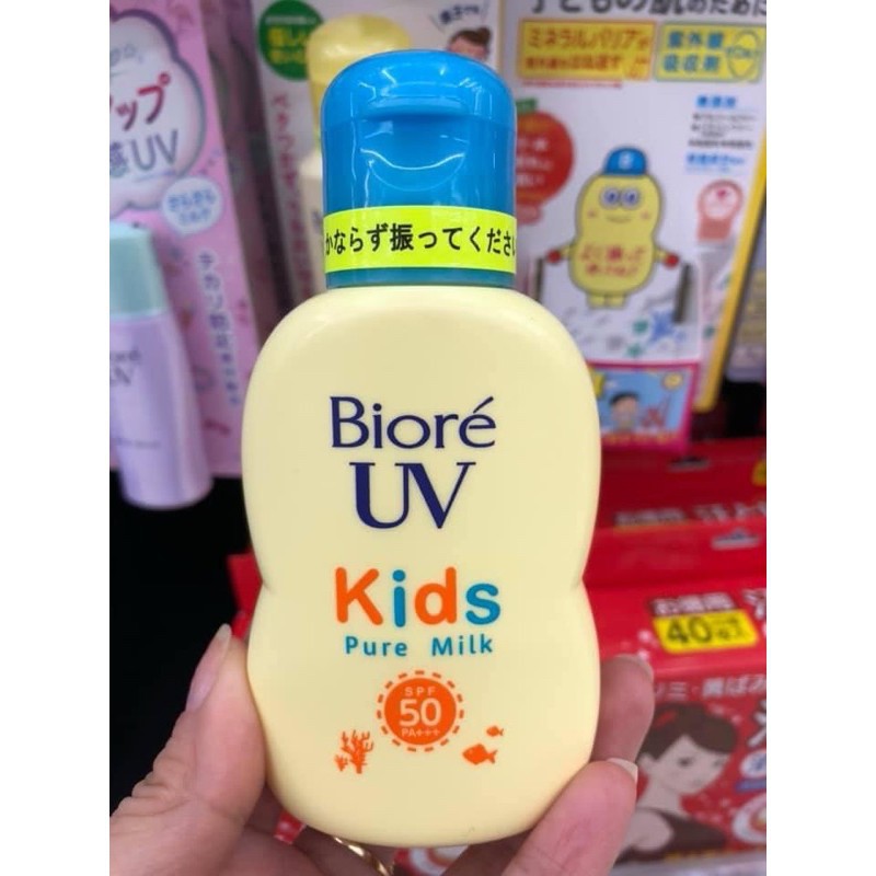 Kem chống nắng trẻ em biore uv kids Nhật bản