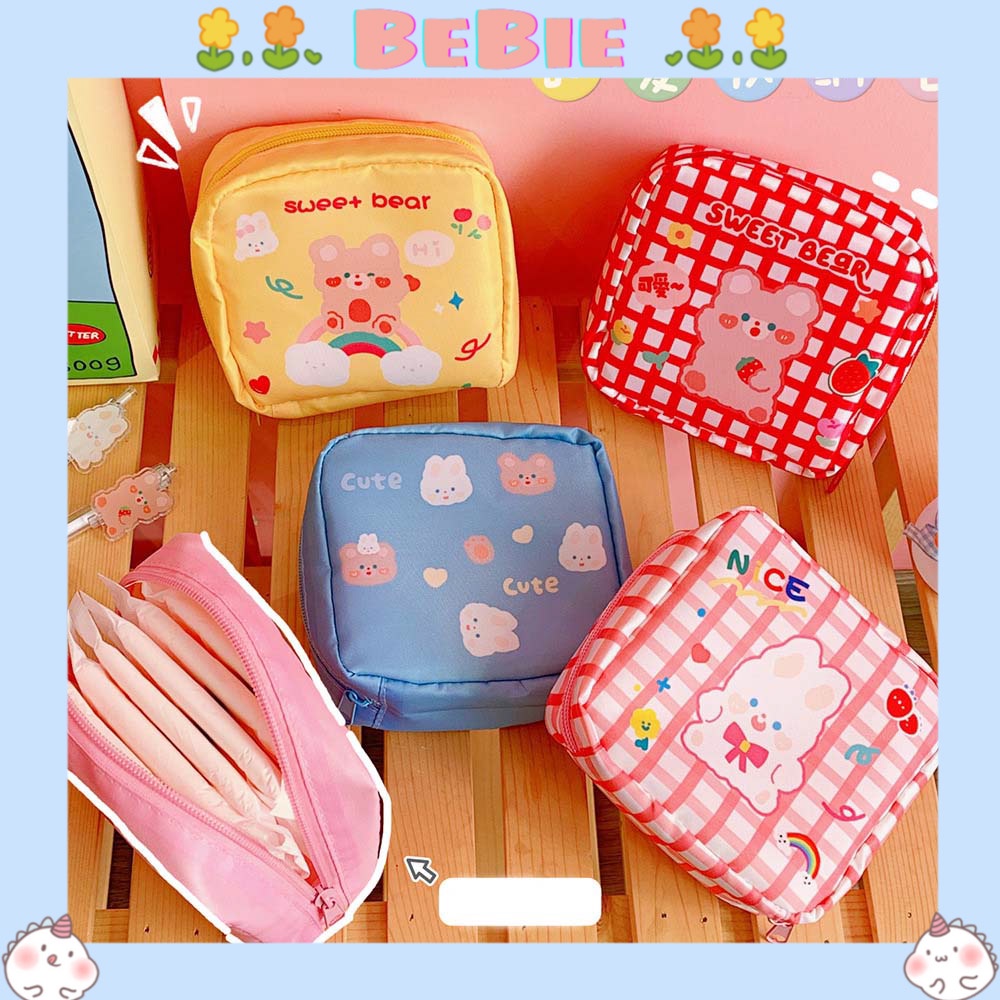 Túi đựng đồ mini hình vuông dễ thương BeBie - BP372