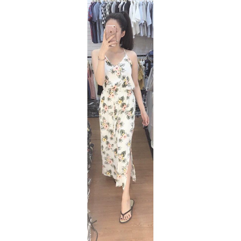 Đầm maxi hoa siêu hot