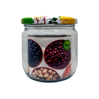 HŨ THỦY TINH NẮP THIẾC HEREVIN 332357
