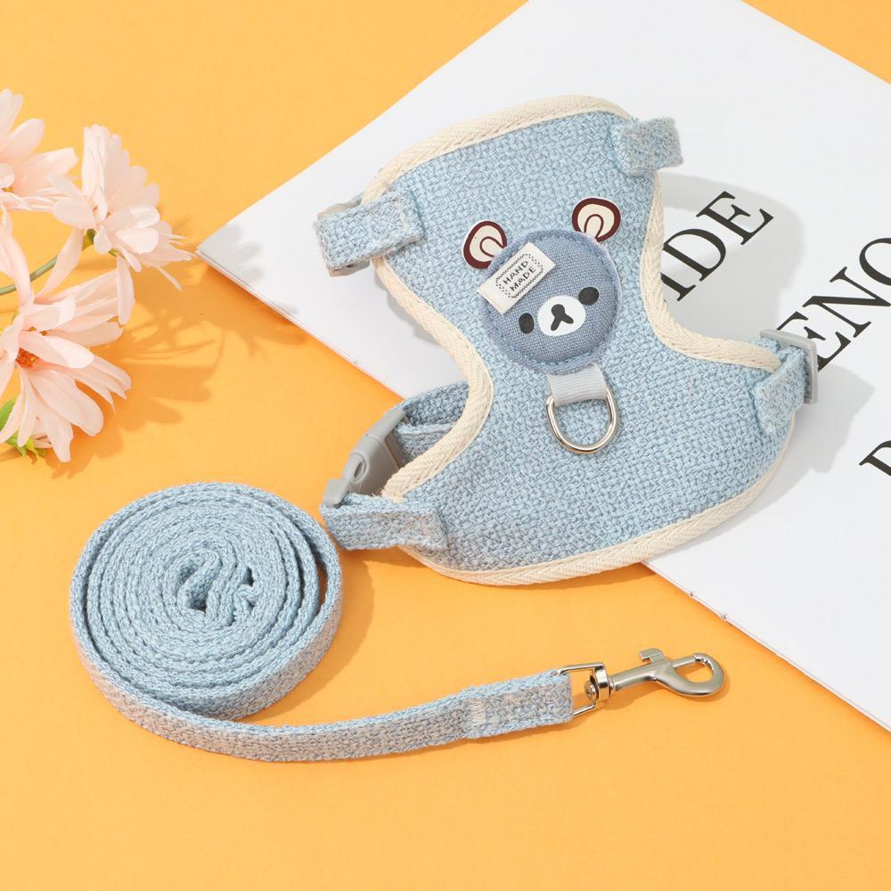 Dây Dắt Thú Cưng Đi Dạo Bằng Vải Lưới Thoải Mái DAPHS