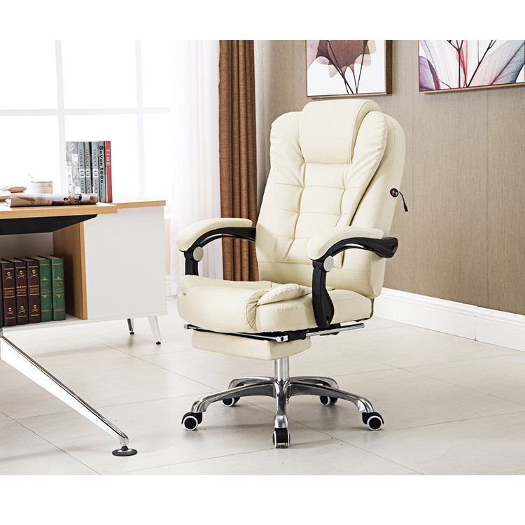 Ghế văn phòng, ngả lưng, gác chân,  massage thư giãn | BigBuy360 - bigbuy360.vn