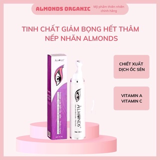 Lăn Mắt Thanh Lăn Mắt Ốc Sên ALMONDS Loại Bỏ Quầng Thâm Nếp Nhăn Làm Tan Bọng Mắt 35ml