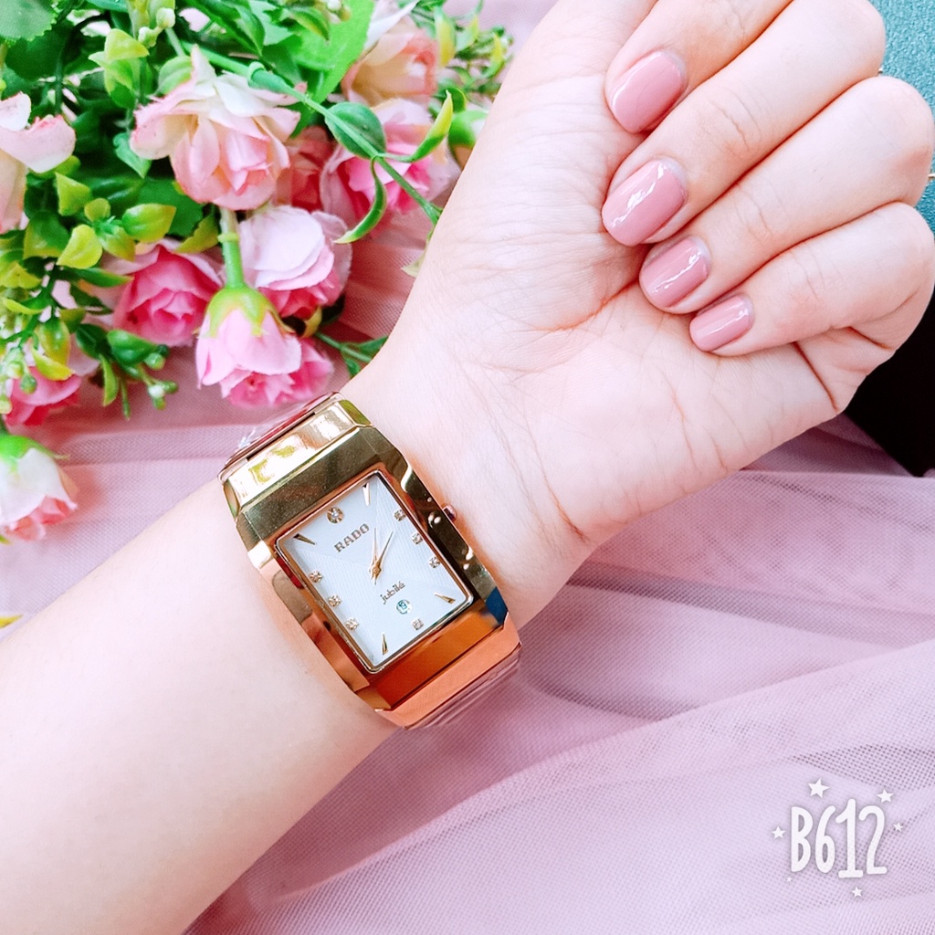 [TẶNG VÍ DA NAM] Đồng hồ Julibé nam RA02 NA màu vàng, chất liệu dây đá ceramic nguyên khối, mặt kính saphire | BigBuy360 - bigbuy360.vn