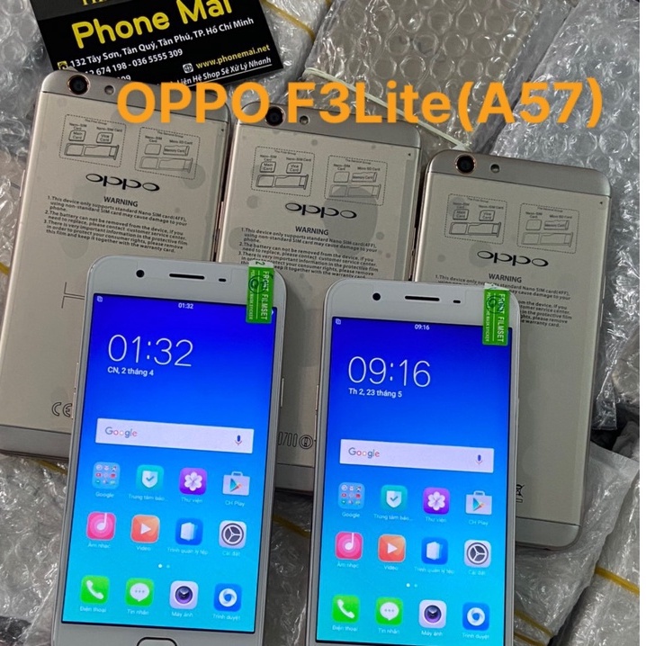 Điện thoại OPPO F3 Lite (A57) Chơi Game Nặng Xem Youtube Chụp Ảnh Đẹp Ram 3G Bộ Nhớ 32G Tặng Ốp Lưng