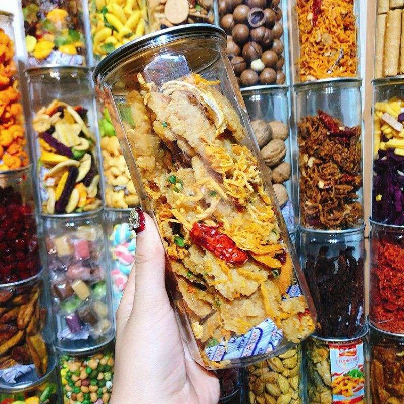 Cơm cháy lắc khô gà HappyFood 300g đồ ăn vặt vừa rẻ vừa ngon | BigBuy360 - bigbuy360.vn