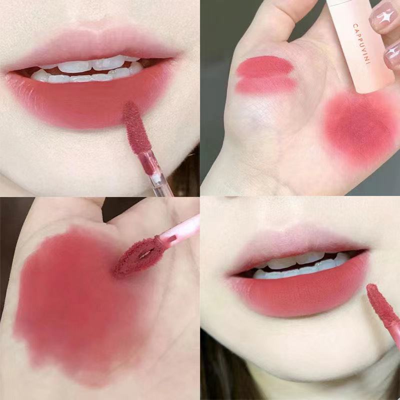 [Hàng mới về] Son lì có dưỡng lâu trôi không thấm nước mềm mịn thời trang dễ thương cho nữ