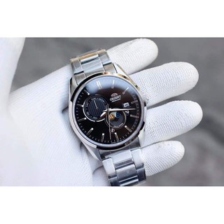 Đồng hồ nam Orient Sun & Moon Gen 5 Black Steel  RA-AK0302B10B